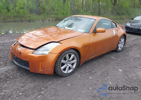 2003 Nissan 350Z Touring из США, поврежденный, VIN JN1AZ34E73T003839